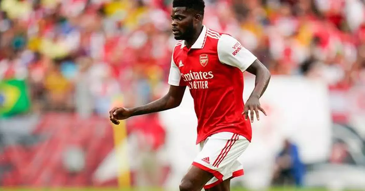 Former Arsenal midfielder Thomas Partey charged with five counts of rape, British police say