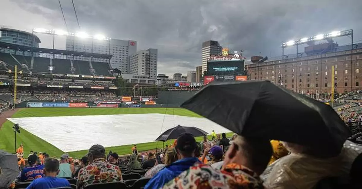 Mets and Orioles postponed by inclement weather, rescheduled for doubleheader on Thursday