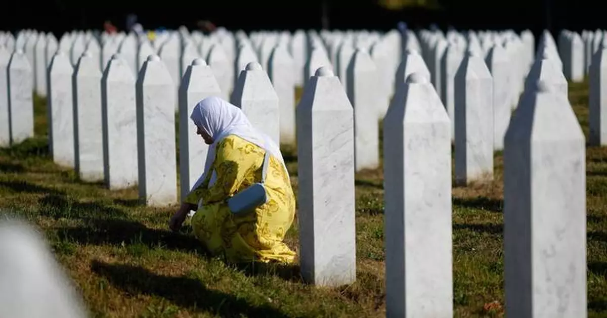 Thousands gather in Srebrenica on 30th anniversary of Europe's only acknowledged genocide since WWII
