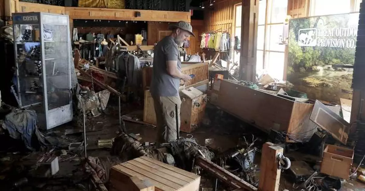 Severe weather in tropical storm's wake triggers North Carolina state of emergency