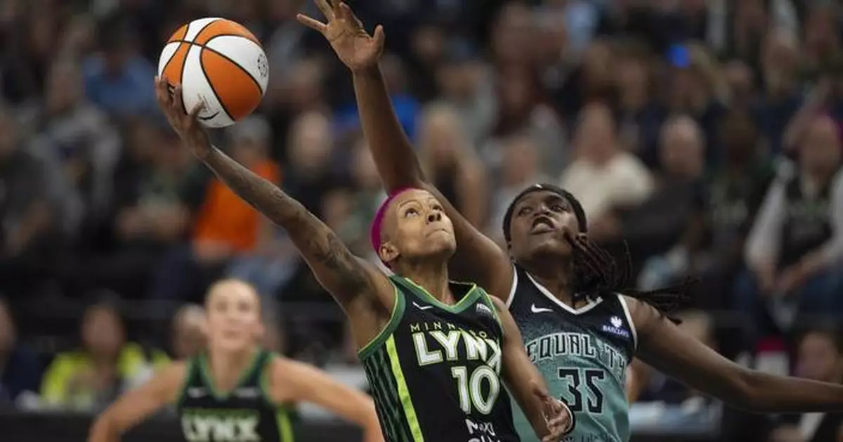 Collier scores 30, McBride 24 as Lynx beat Liberty 100-93 in Finals rematch
