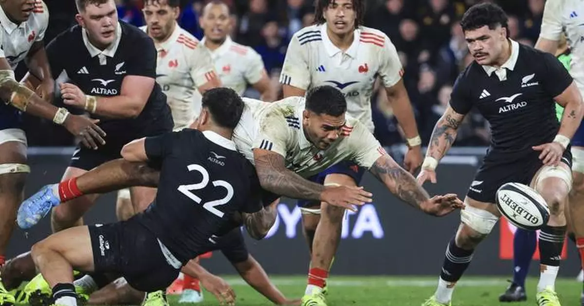 The All Blacks just hang on to beat an under-strength France team 31-27 in the 1st test