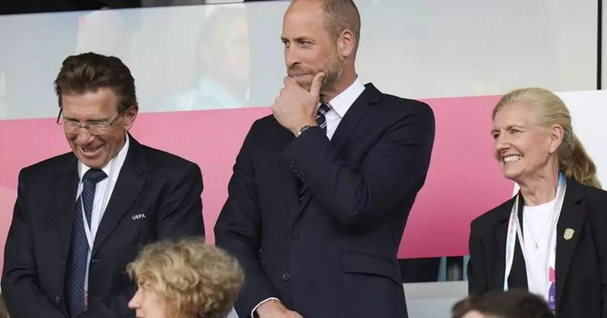 Royal approval as Prince William watches England win crucial Euro 2025 match