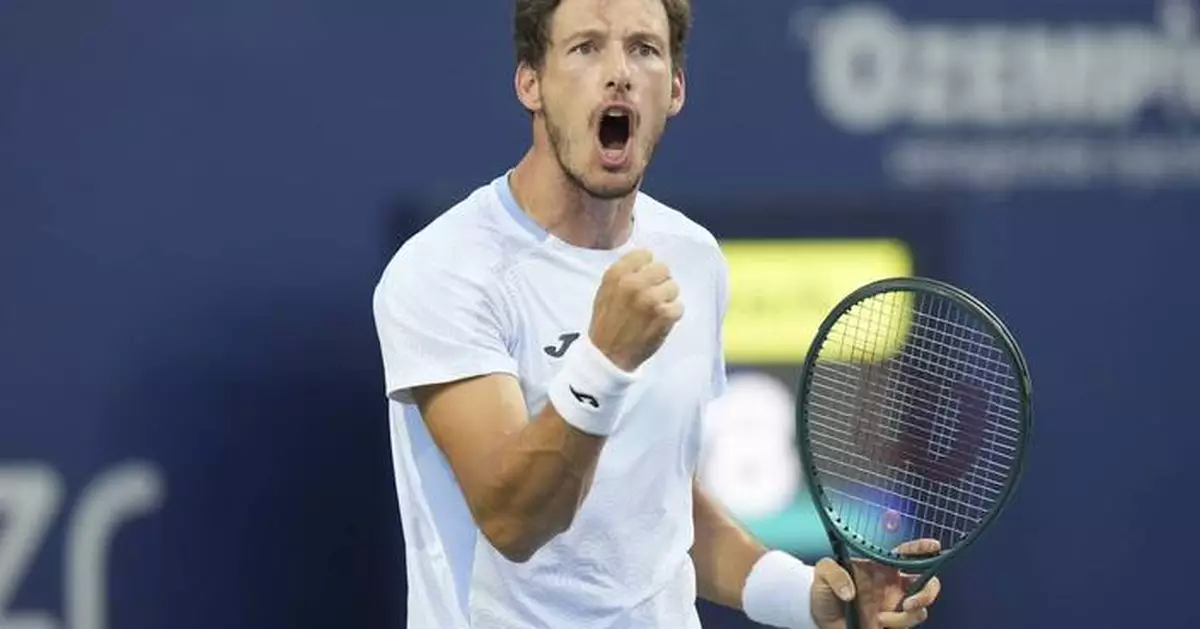Carreno Busta, the 2022 champion, wins opening match at the National Bank Open