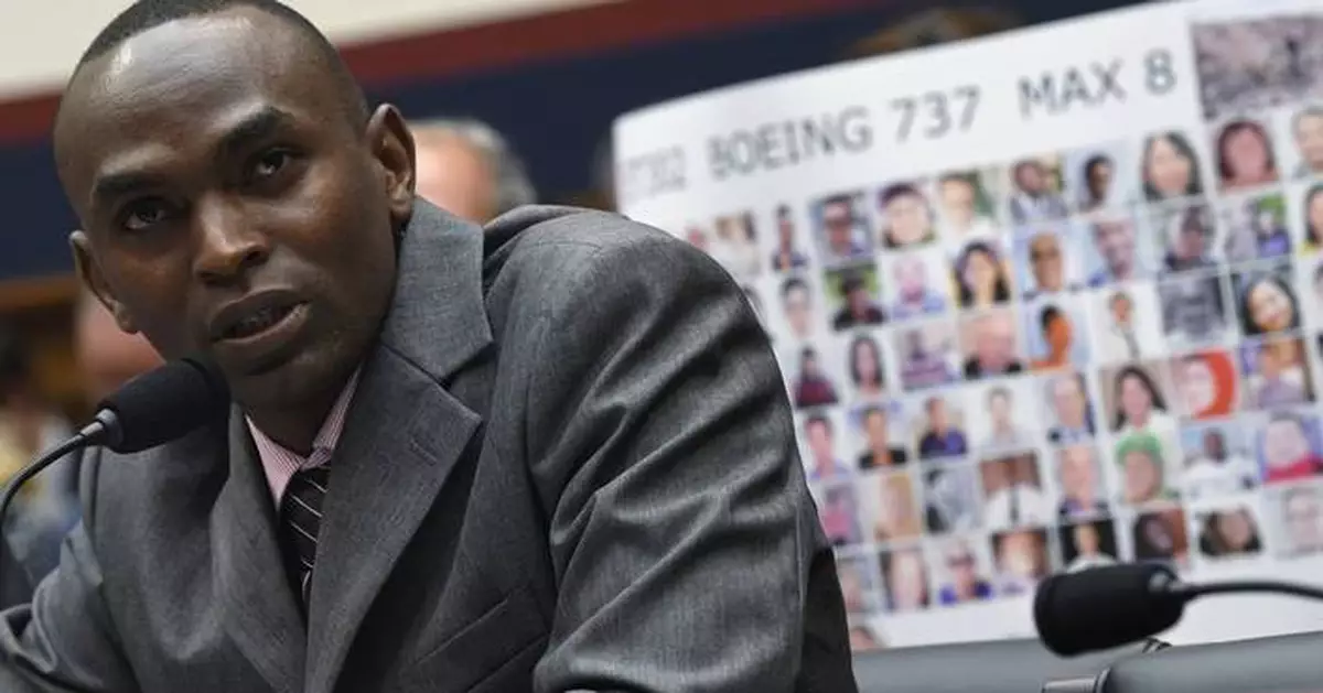 Boeing settles with a man whose family died in a 737 Max crash in Ethiopia