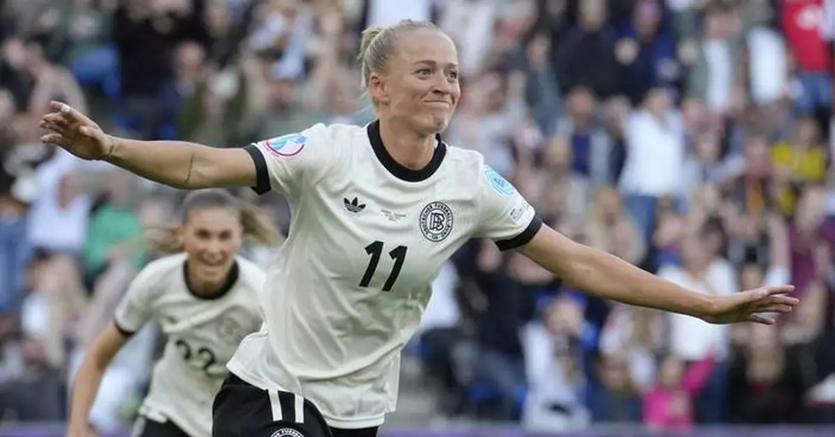 Germany through to Euro 2025 quarterfinals after coming from behind to beat Denmark 2-1