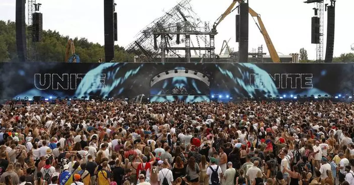 Belgium's Tomorrowland music festival opens after main stage was destroyed by fire