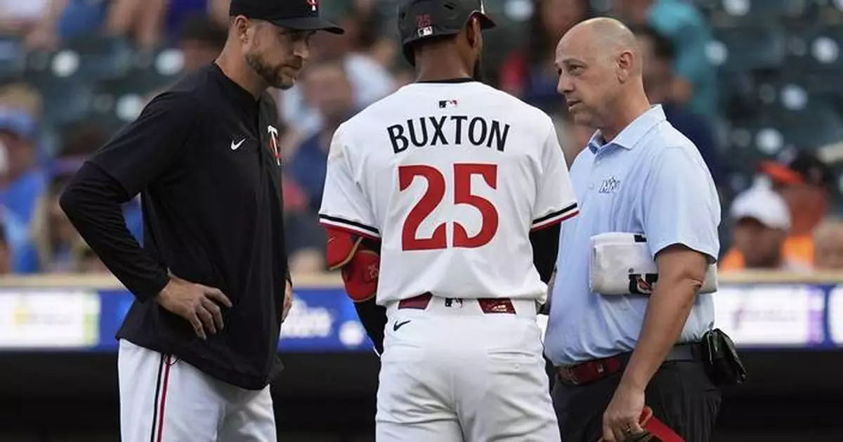 Twins keep sore Buxton out of starting lineup with bruised hand, but expect All-Star to be fine