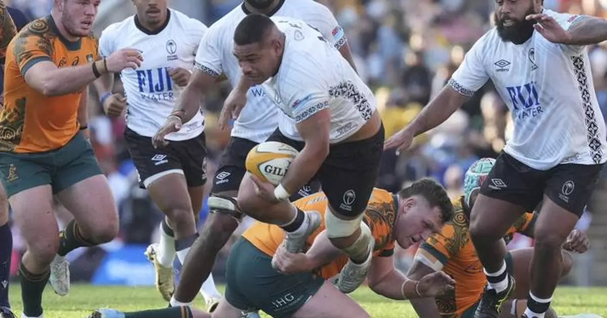 Darcy Graham red-carded as Fiji beats Scotland 29-14 on the 2nd match of its Pacific tour