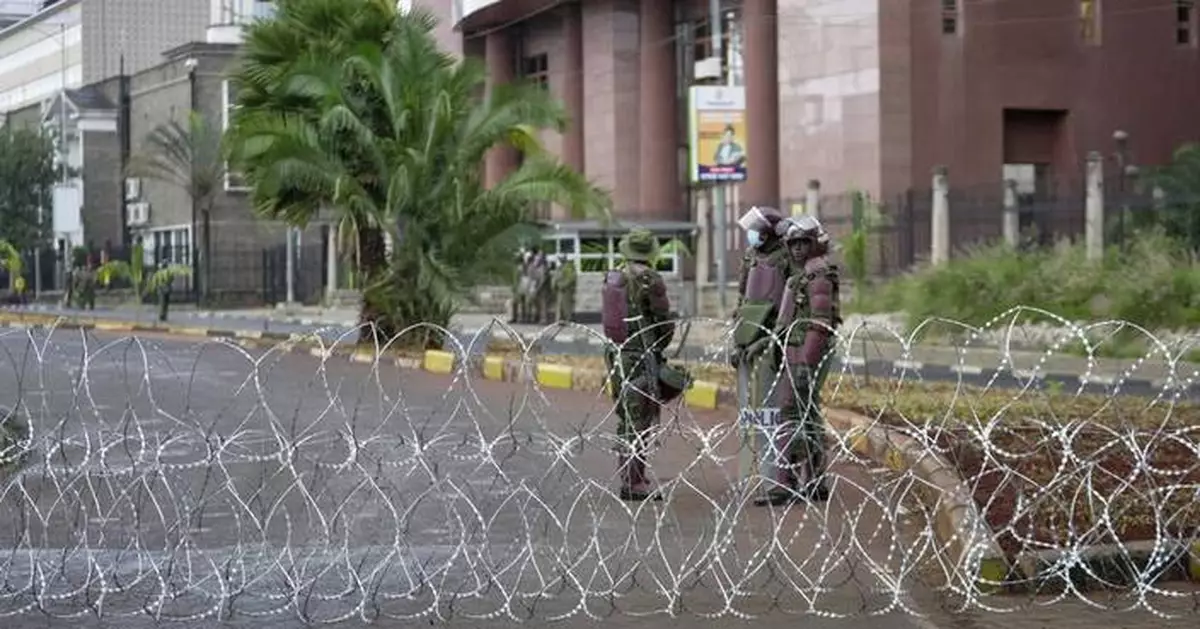 Nairobi locked down as Kenya police clash with protesters, injuring 1
