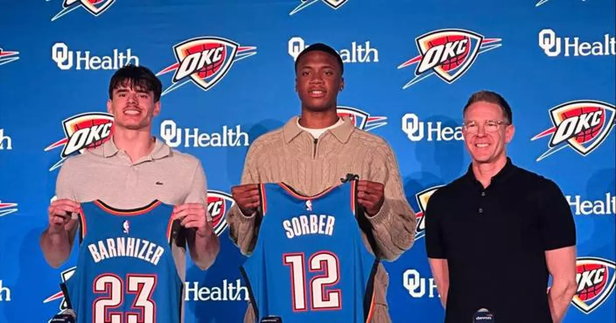 Thunder general manager Sam Presti lauds 'homegrown' NBA championship team