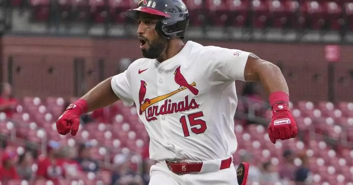 Fermín hits first major league homer to break tie in the Cardinals' victory over the Braves
