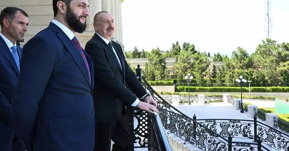 Leaders of Azerbaijan and Syria discuss energy cooperation as they rebuild ties