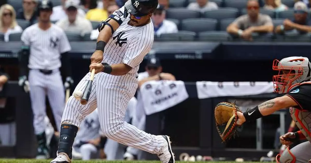 Yankees center fielder Trent Grisham leaves game at Toronto because of tight left hamstring