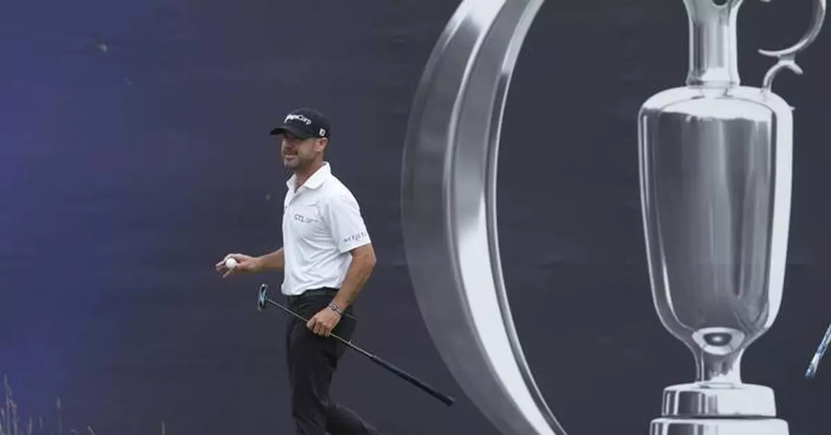 Scottie Scheffler with a 64 sets a daunting target at the British Open