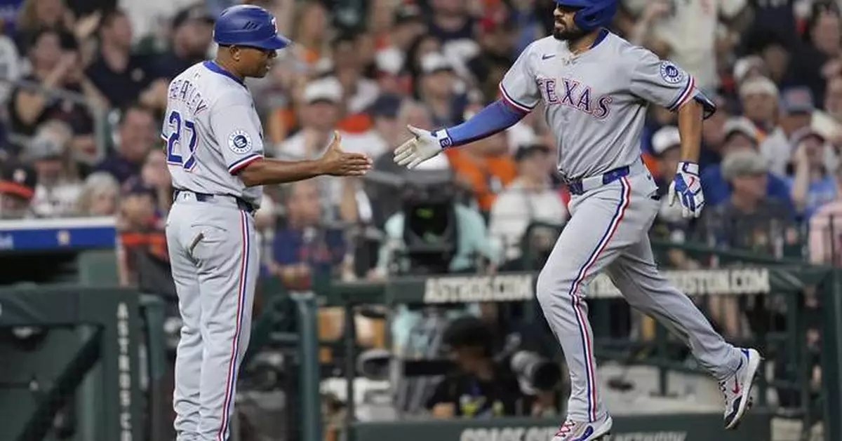 Semien's 250th career homer highlights Rangers' 5-1 victory over AL West-leading Astros