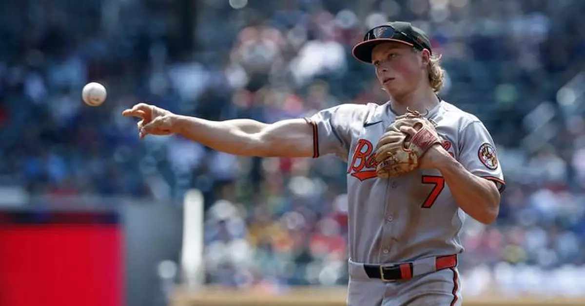 Holliday's 2-run homer helps Rogers finally beat Braves as Orioles complete sweep with 2-1 win