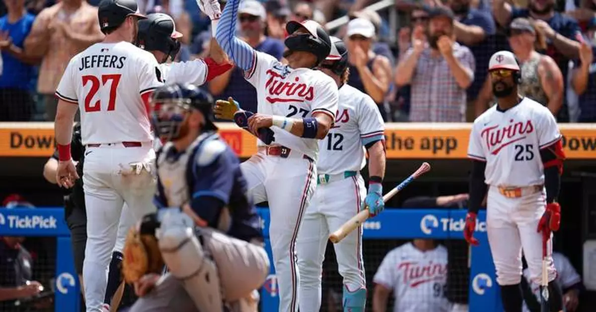 Brooks Lee's walk-off bunt single lifts Twins to 6-5 win over Rays