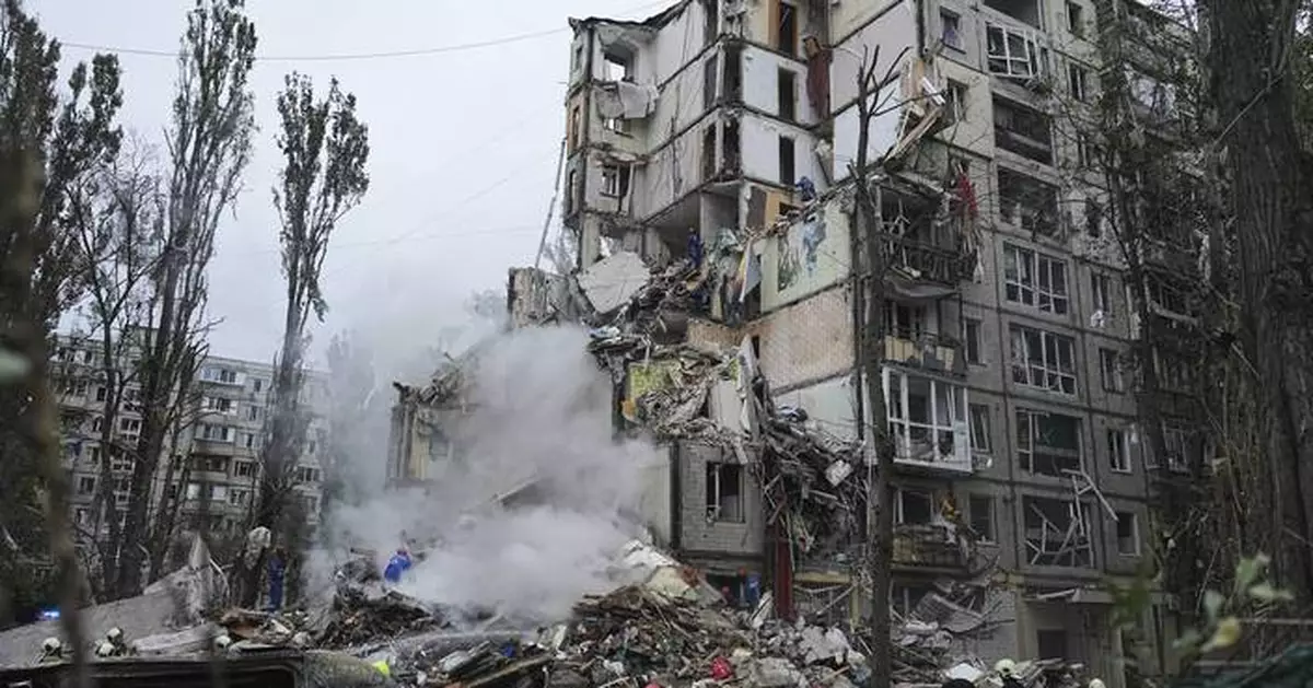 Russian missile and drone attack on Kyiv kills at least 13 people and injures more than 130