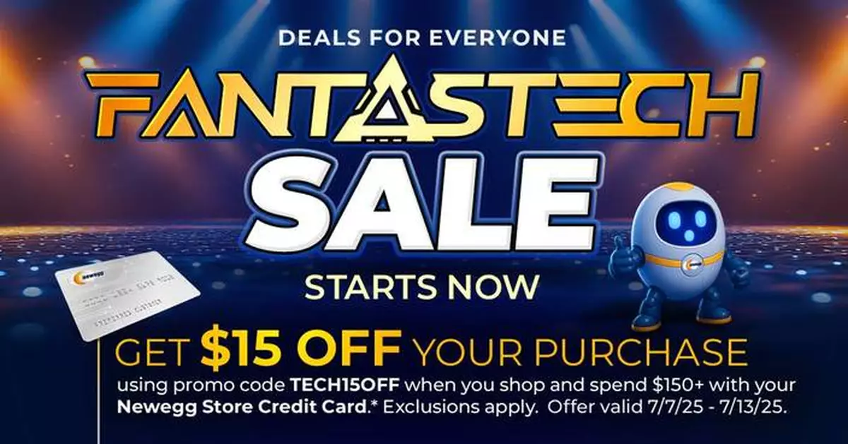 Newegg Launches 11th Annual FantasTech Sale with Thousands of Tech Deals in the US and Canada