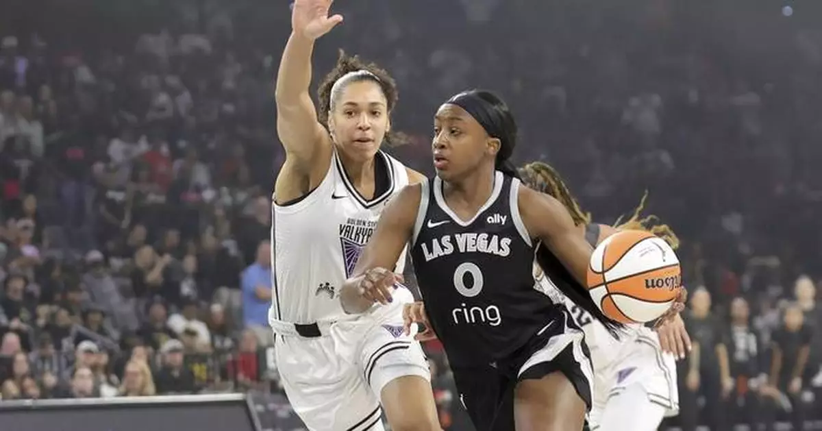 Jackie Young scores final 10 points for Aces in 104-102 win over Valkyries