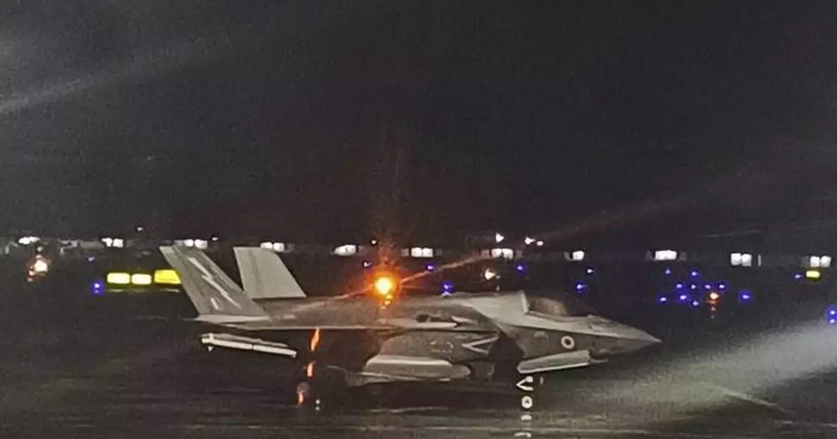British F-35 fighter jet stranded in India for over a month takes off after inspiring memes