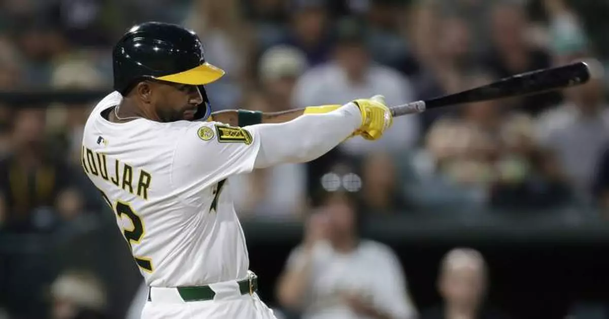 Rooker and Langeliers hit HRs, Andujar has 2 RBIs to help Athletics beat Mariners 6-1