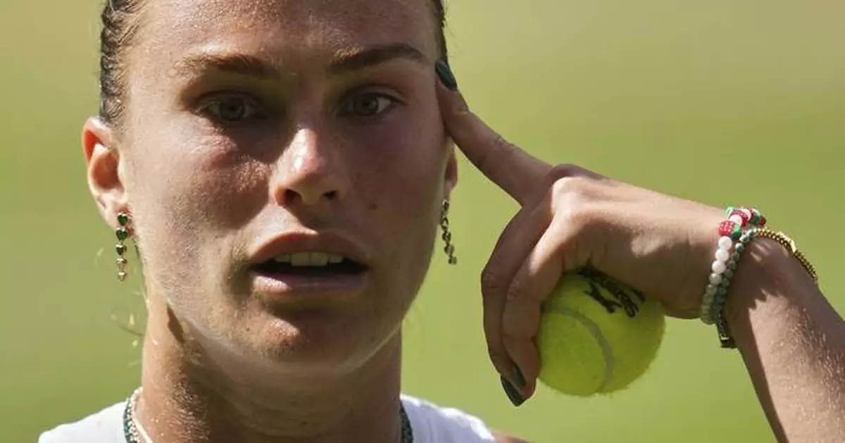 Aryna Sabalenka jokes about avoiding a post-loss news conference at Wimbledon like the one in Paris