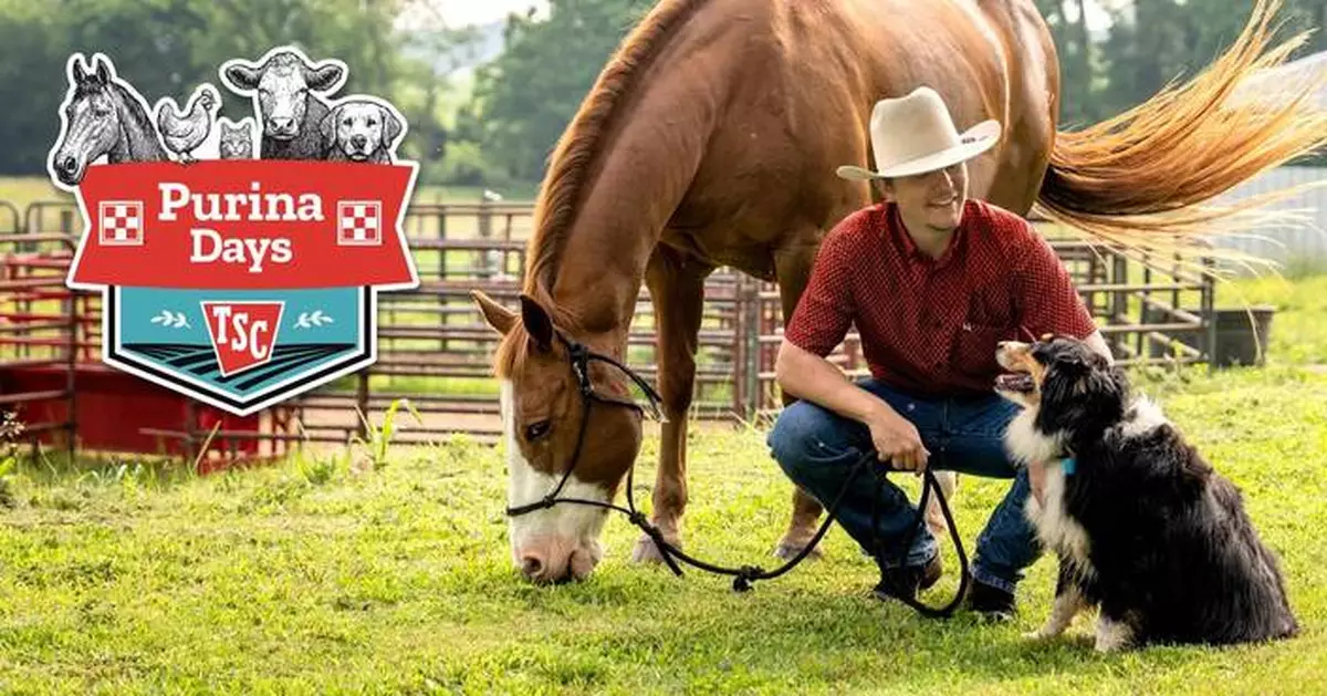 Tractor Supply Ushers in the Dog Days of Summer With First-Ever Purina Days for Pets and Livestock