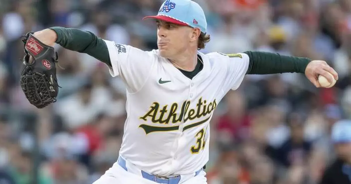 Athletics cruise past Giants 11-2 with six scoreless innings from Sears