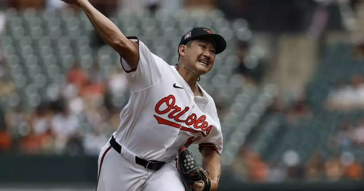 Tomoyuki Sugano throws 6 sharp innings, Tyler O'Neill homers again to help Orioles beat Rockies 5-1