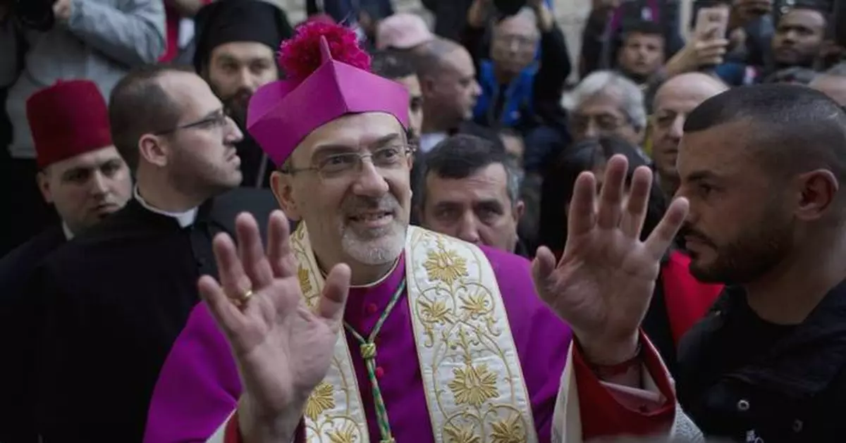 Christian patriarchs make rare visit to Gaza after deadly Israeli strike on church