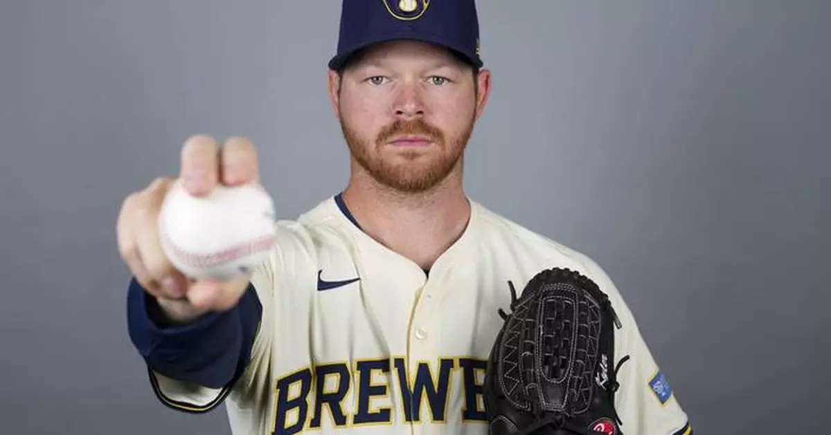 Brewers' Woodruff strikes out 8, allows two hits in 6 innings for a win in 1st MLB start since 2023