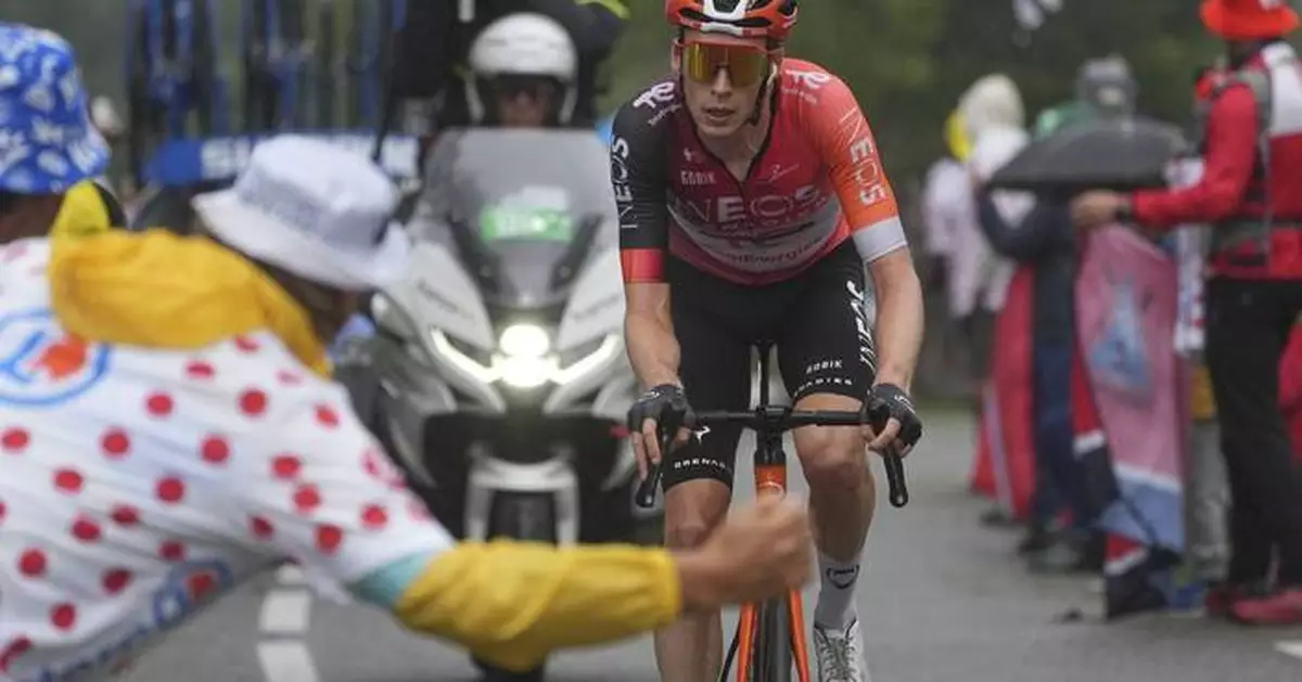 Arensman wins Tour de France's toughest stage after grueling solo effort
