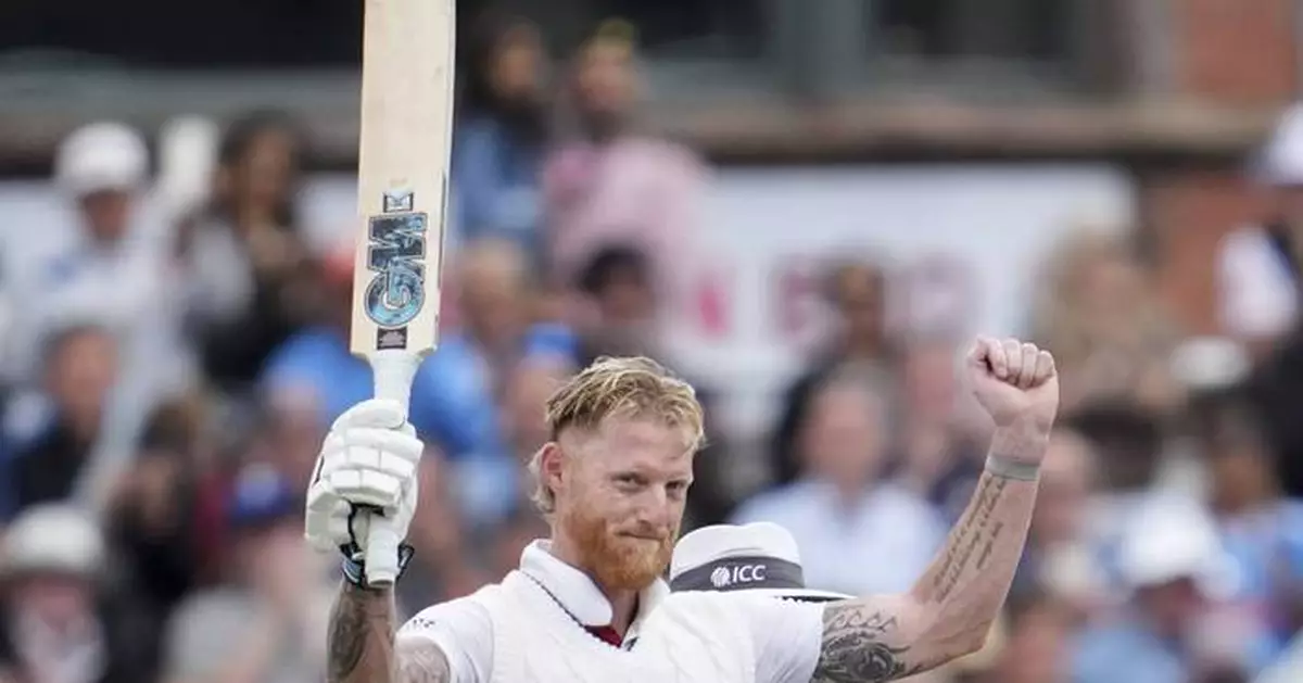 Stokes hits century but India rallies to frustrate England's cricketers on 4th day of test