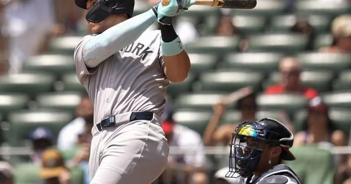 Aaron Judge ties A-Rod with 351st homer for Yankees in a 4-2 win over the Braves