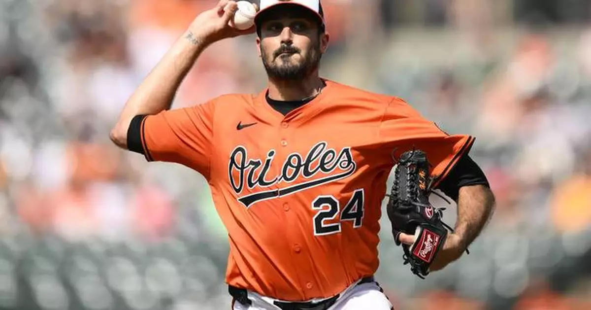 Orioles place right-hander Zach Eflin on the 15-day IL with low back discomfort