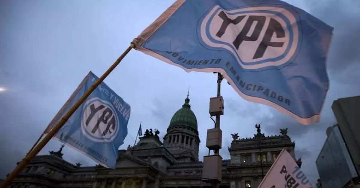 In a blow to Milei, a US judge orders Argentina to turn over its majority stake in state oil company