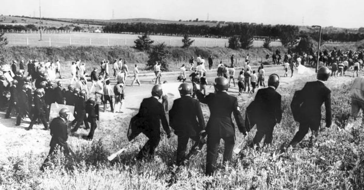 UK will hold inquiry into violent Orgeave clash between police and miners during bitter 1984 strike