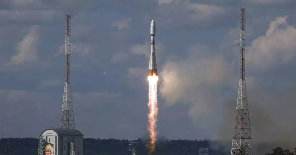 Russia launches an Iranian communications satellite into orbit