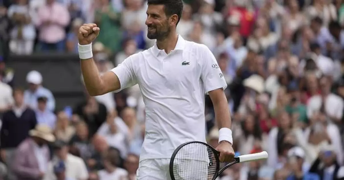 Novak Djokovic's 11-year-old son, Stefan, is getting Wimbledon players' autographs. But not Dad's