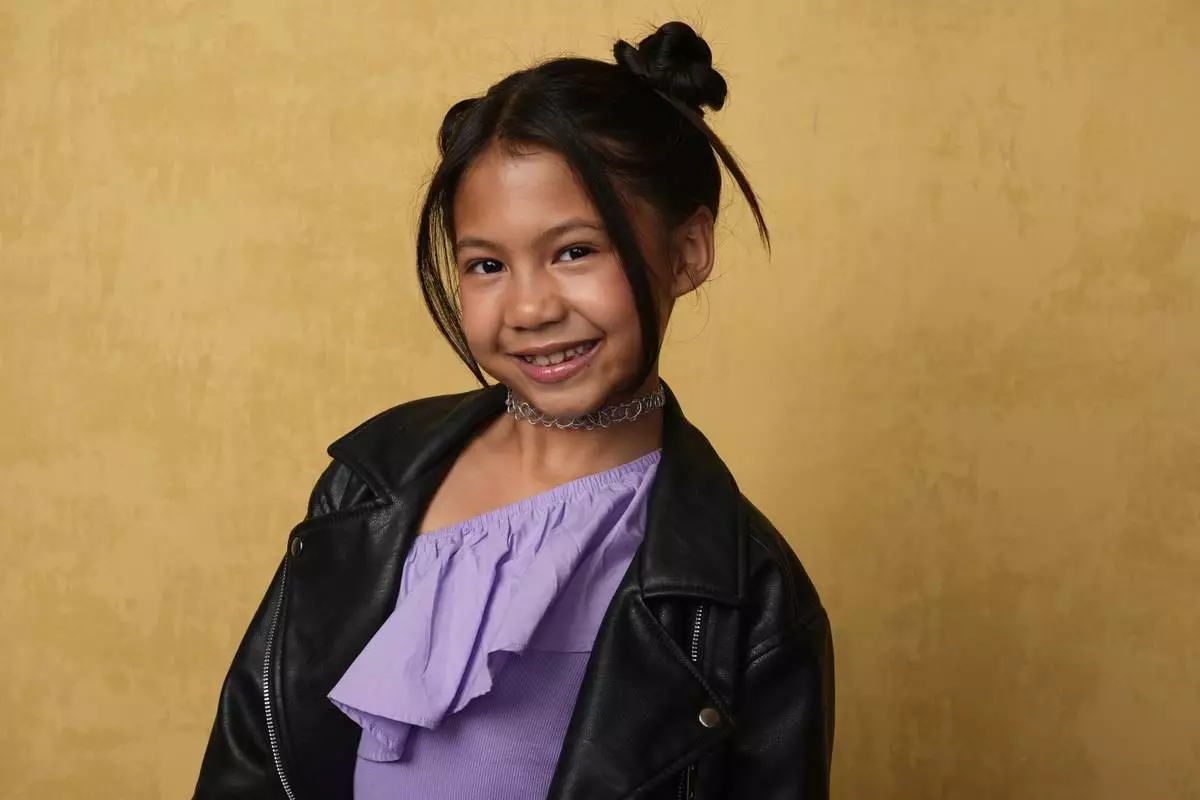 Maia Kealoha poses for a portrait to promote "Lilo &amp; Stitch" during Comic-Con International on Friday, July 25, 2025, in San Diego. (AP Photo/Chris Pizzello)