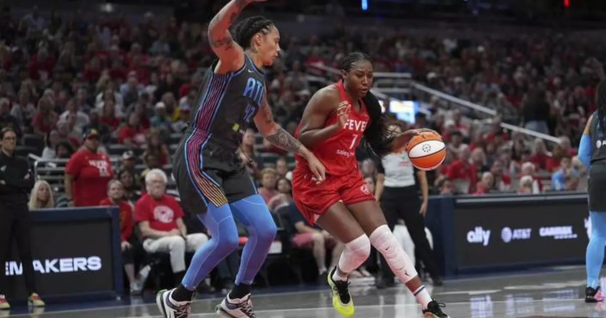 Kelsey Mitchell scores 25 and the Fever use a 59-point second half to beat the Dream 99-82
