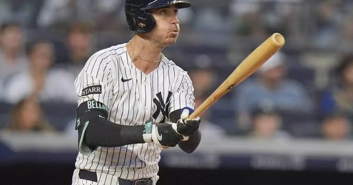 Yankees come back to beat Rays 7-5 behind Bellinger, Volpe and Fried