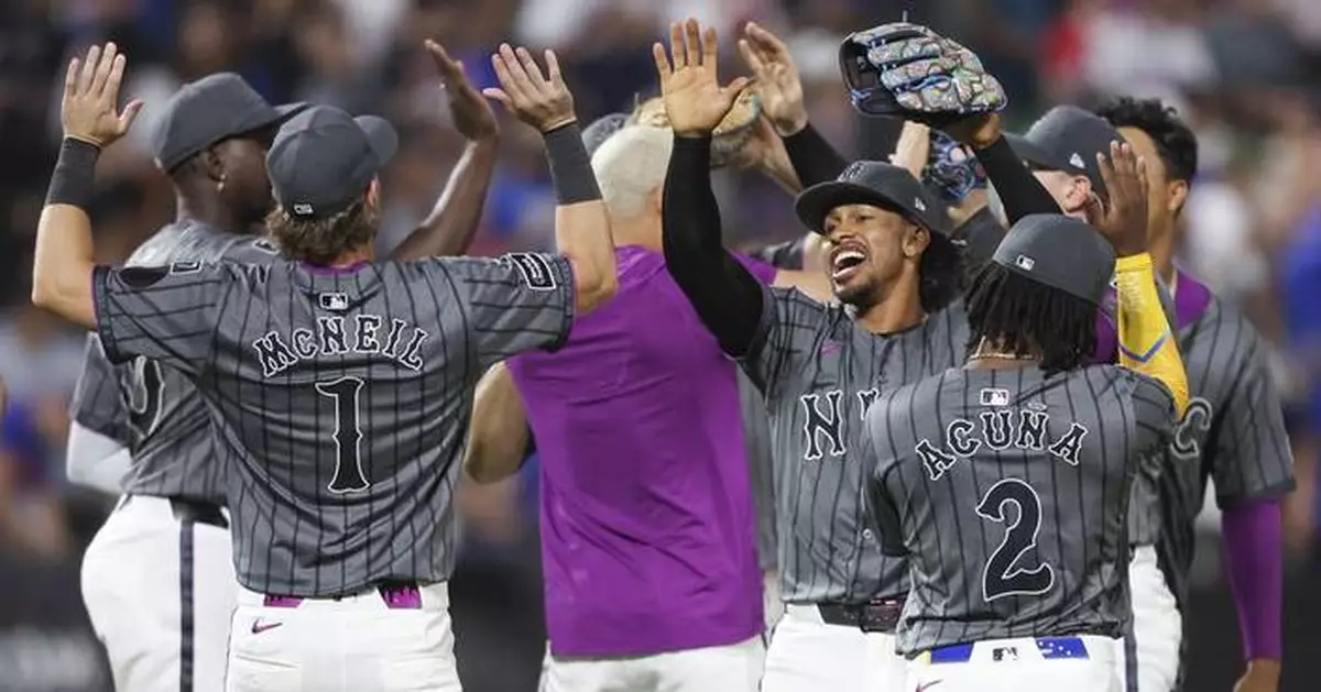 Back from the minors, Francisco Alvarez helps Mets rally past Angels for 7-5 win