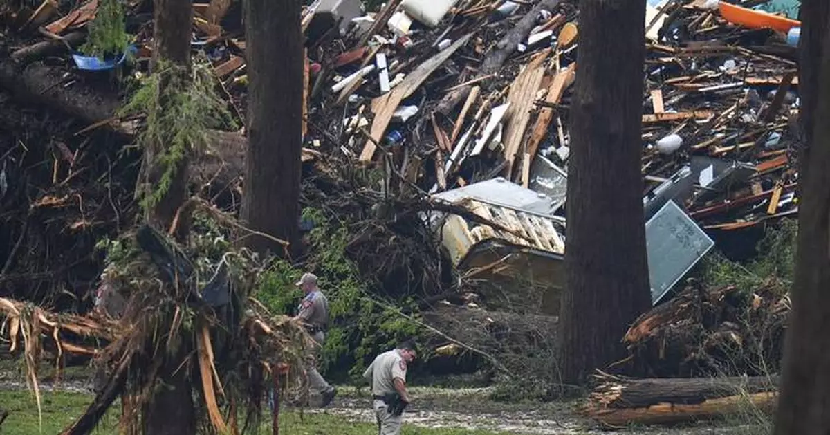 Photos show the aftermath of the flooding in central Texas