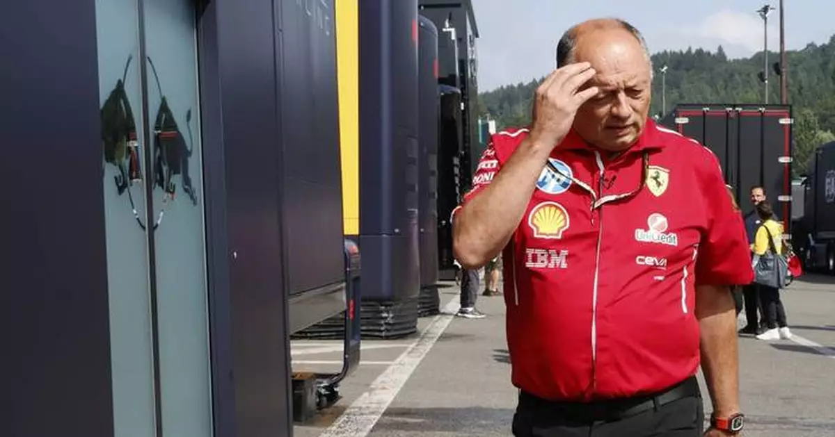 Charles Leclerc hails Ferrari F1 boss Fred Vasseur's "vision" after contract extended