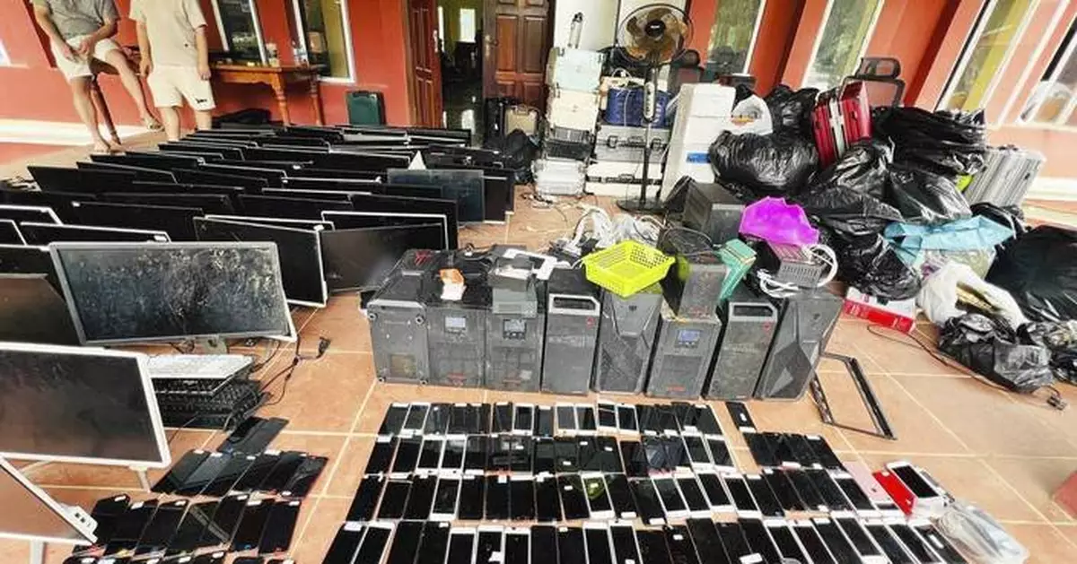 Cambodia continues raids on scam centers, bringing arrests in past 3 weeks over 2,100