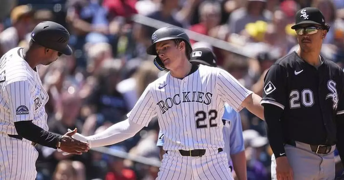 Rockies beat White Sox 6-4 to avoid sweep in series between majors' worst teams