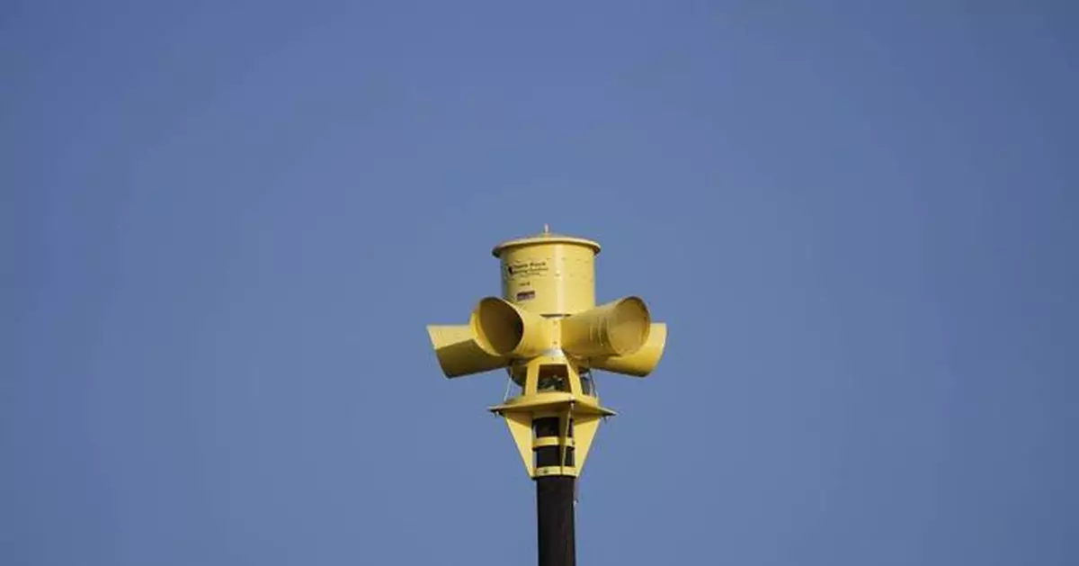 A small Texas community where everyone survived flooding has sirens that warned them